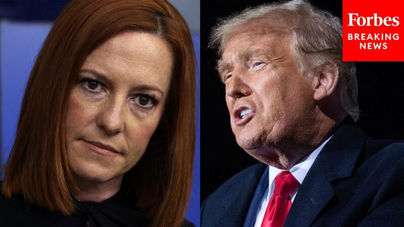 Psaki Is Still Trying To Blame Donald Trump For All Of Biden’s Failures