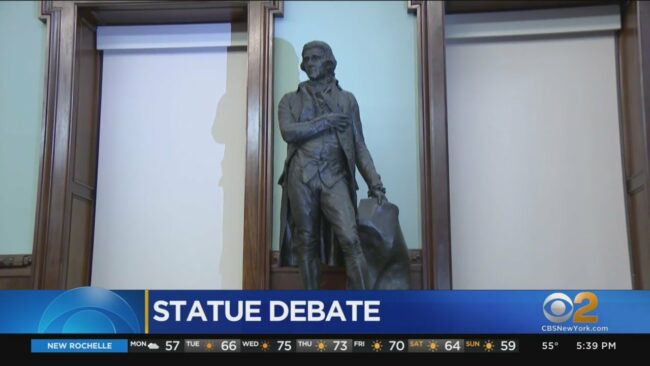 Officials Play Hot Potato With Controversial New York Statue
