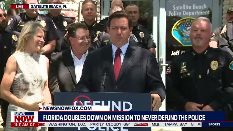Police Swarm To Florida In Response To Gov. DeSantis’s Invitation