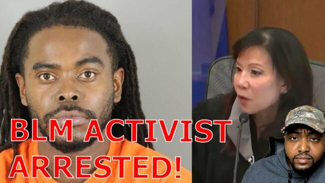 BLM Protester Charged With Threatening Judge Presiding Over Racially Charged Kim Potter Trial