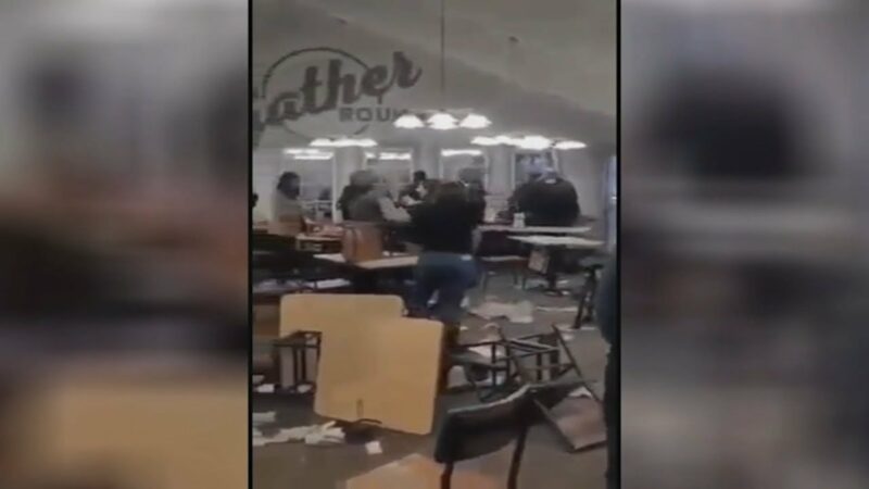 Chairs Were Flying When Brawl Broke Out At Golden Corral