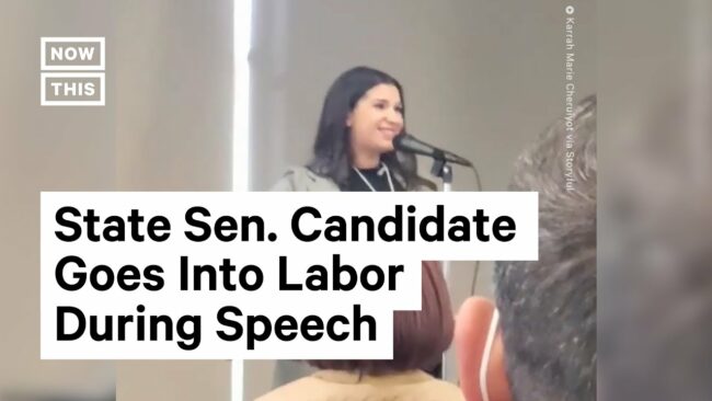 State Senate Candidate Goes Into Labor While Delivering Speech