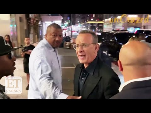 Tom Hanks Gets Furious When Fans Nearly Knock Down His Wife