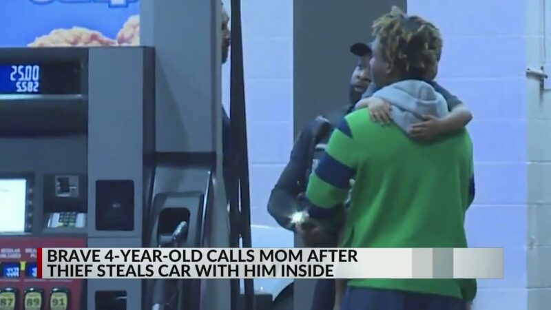 4-Year-Old Child Calls Mother While In Stolen Car With Carjacker