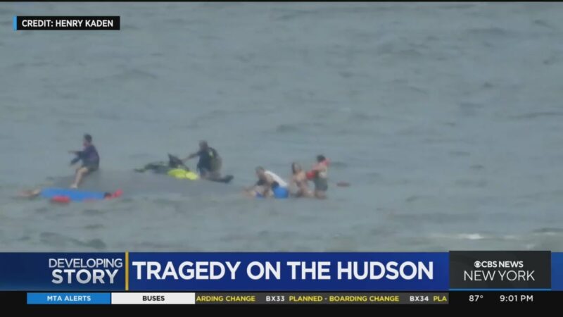 Two Dead After Boat Capsized On Hudson River