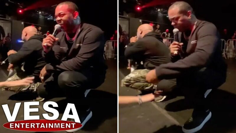 Rapper Busta Rhymes Stops Mid-Show Calls Out Fan For Touching Him