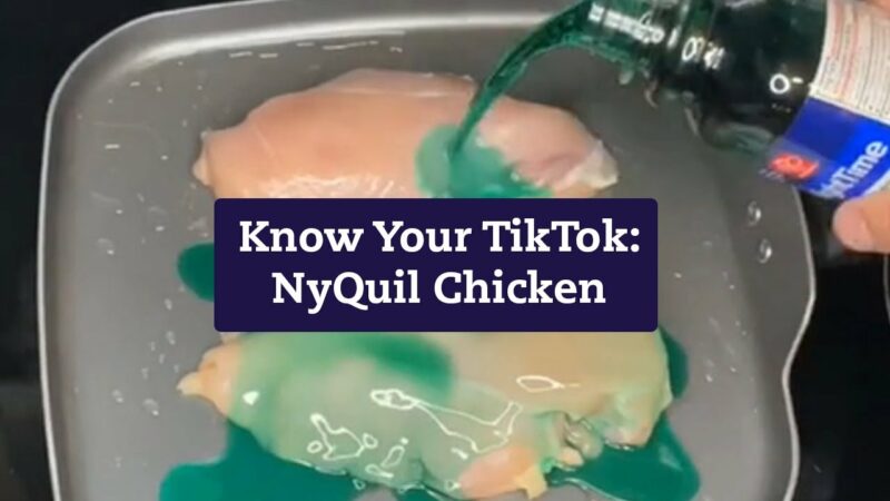 CDC Warning Against NyQuil Marinated Chicken Challenge