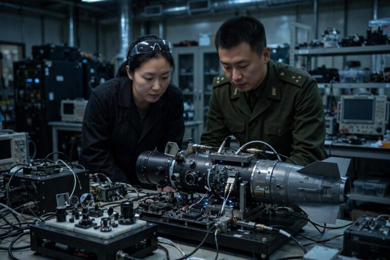 F-35 stealth fighter discussed in a report about China's simulated laser detection system