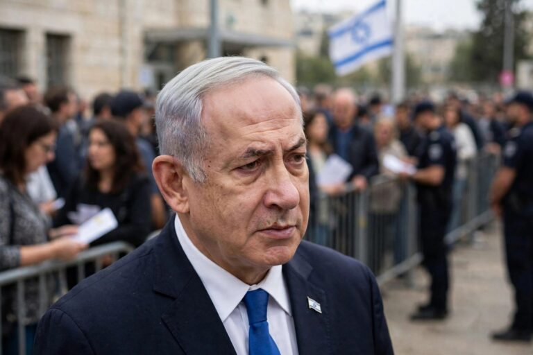 Benjamin Netanyahu votes in Israel as early election turnout rises